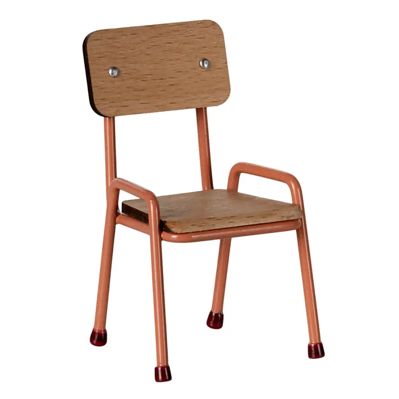 Chair for Mouse in Coral by Maileg