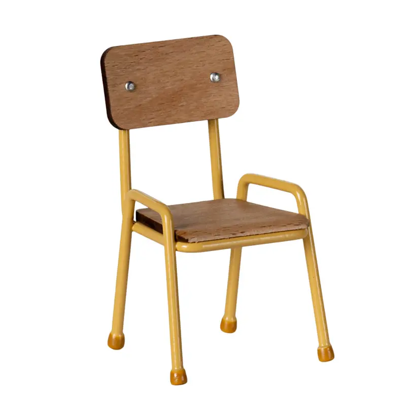 Chair for Mouse in Yellow by Maileg