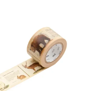 Encyclopedia Animal 30mm Ex Collection Washi Tape by MT Japan