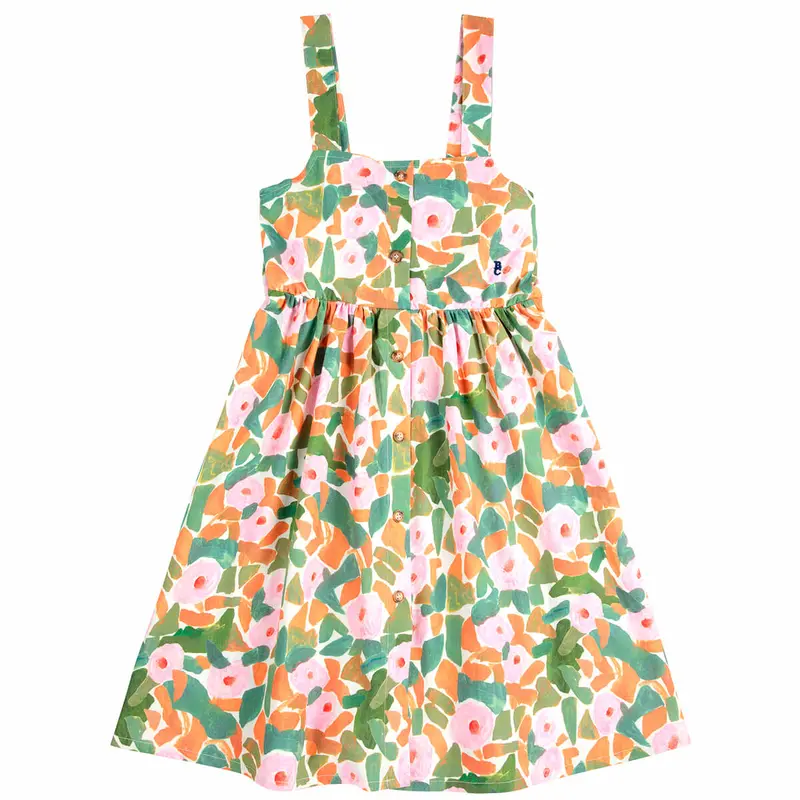 Floral Strap Dress by Bobo Choses - Last One In Stock - 10-11 Years