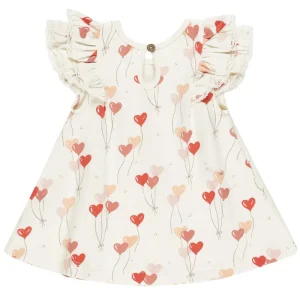 Flutter Dress in Heart Balloons by Quincy Mae
