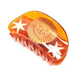 Hermera Golden Astrology Hair Claw by Winona Irene