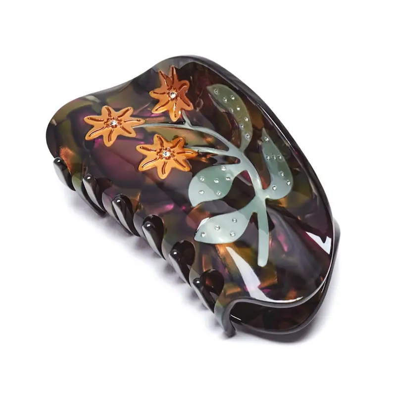 Ladies Mantle Hair Claw by Winona Irene