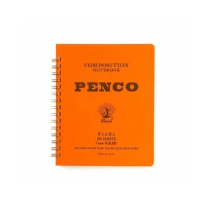 Medium Coil Notebook in Orange by Hightide Penco