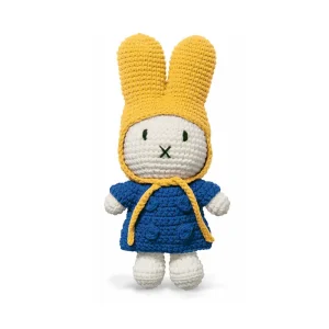 Miffy In Her Blue Coat And Yellow Hat by Miffy Handmade