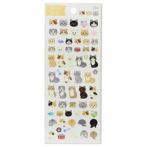Mini Cat Stickers by Brai Japan