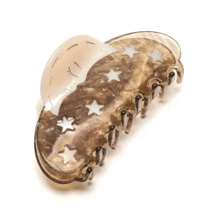 Moon & Stars Astrology Hair Claw by Winona Irene