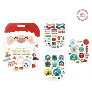 Santa Set Of 150 Christmas Stickers by Legami