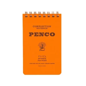 Small Coil Notepad in Orange by Hightide Penco
