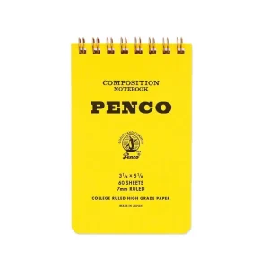 Small Coil Notepad in Yellow by Hightide Penco