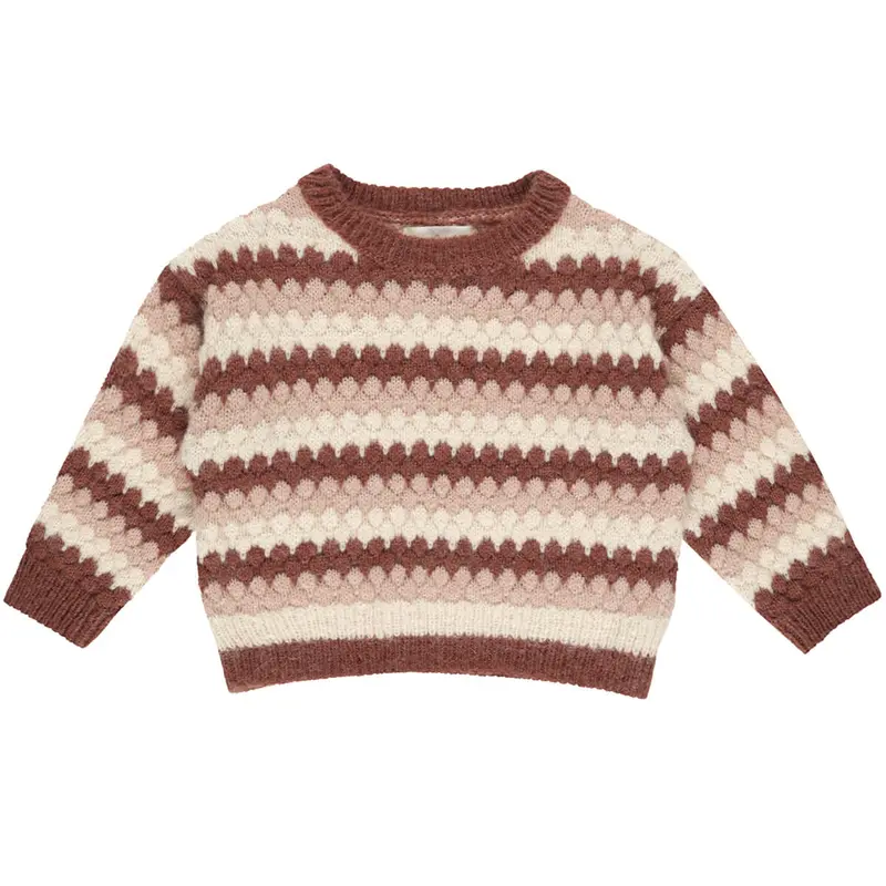 Aspen Sweater in Multi Stripe by Rylee & Cru - Last One In Stock - 4-5 Years