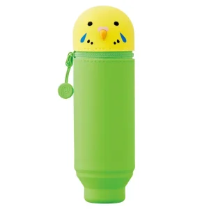 Budgerigar PuniLabo Stand Pen Case by Lihit Lab