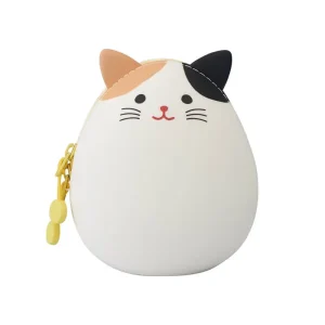 Calico Cat PuniLabo Egg Pouch by Lihit Lab