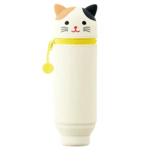 Calico Cat PuniLabo Stand Pen Case by Lihit Lab
