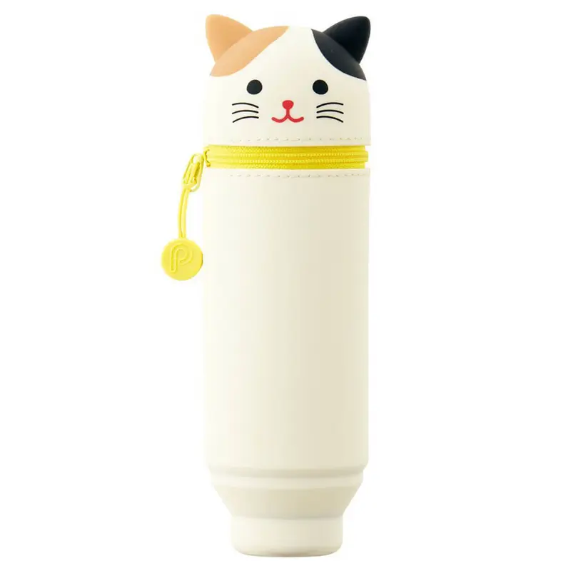 Calico Cat PuniLabo Stand Pen Case by Lihit Lab