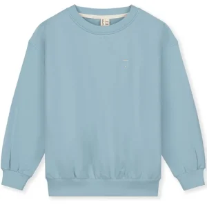 Drop Shoulder Sweater in Sky by Gray Label - Last One In Stock - 11-12 Years