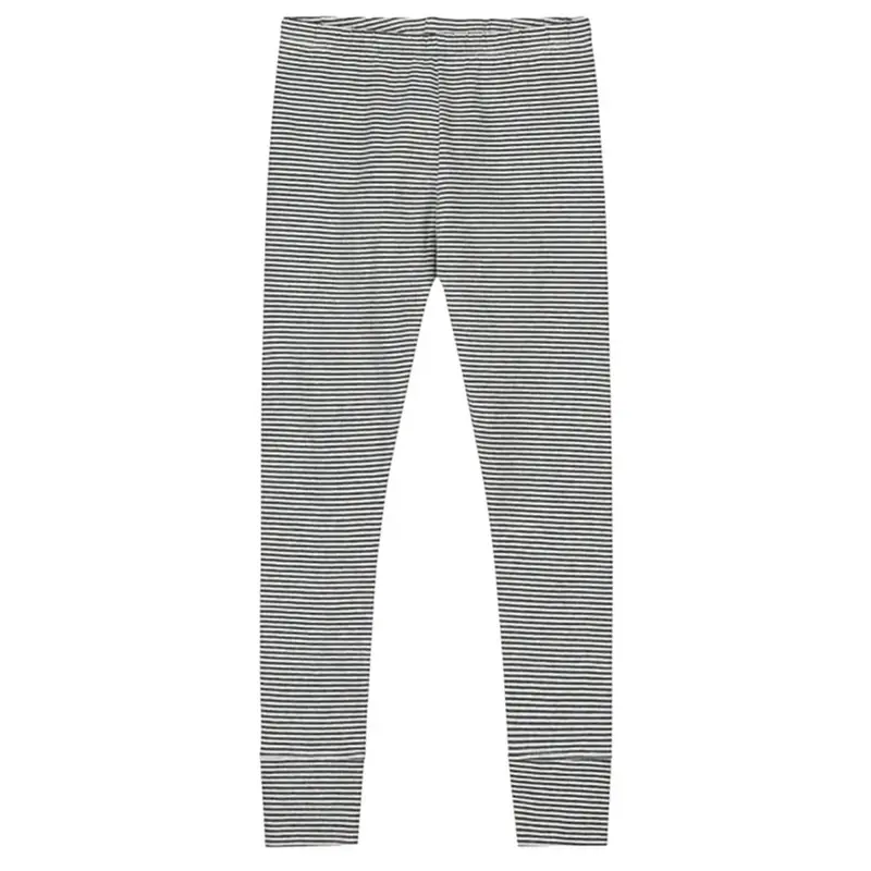 Leggings in Nearly Black / Cream by Gray Label