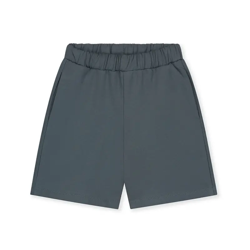 Long Shorts in Blue Grey by Gray Label