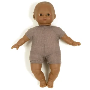 Lucas Soft Bodied Doll (28cm Caramel Eyes) by Minikane X Paola Reina