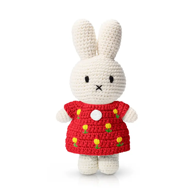 Miffy In Her Red Tulip Dress by Miffy Handmade