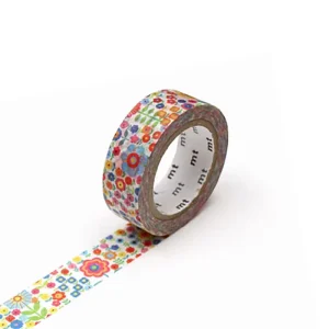 Mini Flower Garden 15mm Ex Collection Washi Tape by MT Japan