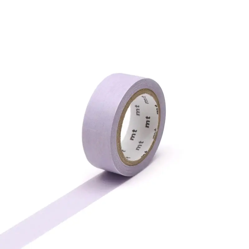 Pastel Lavender 15mm 1P Basic Washi Tape by MT Japan