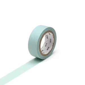 Pastel Turquoise 15mm 1P Basic Washi Tape by MT Japan