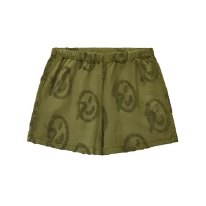 Pulpo Short in Olive Logos by Wynken