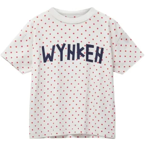 Ribbon Tee in Ecru by Wynken