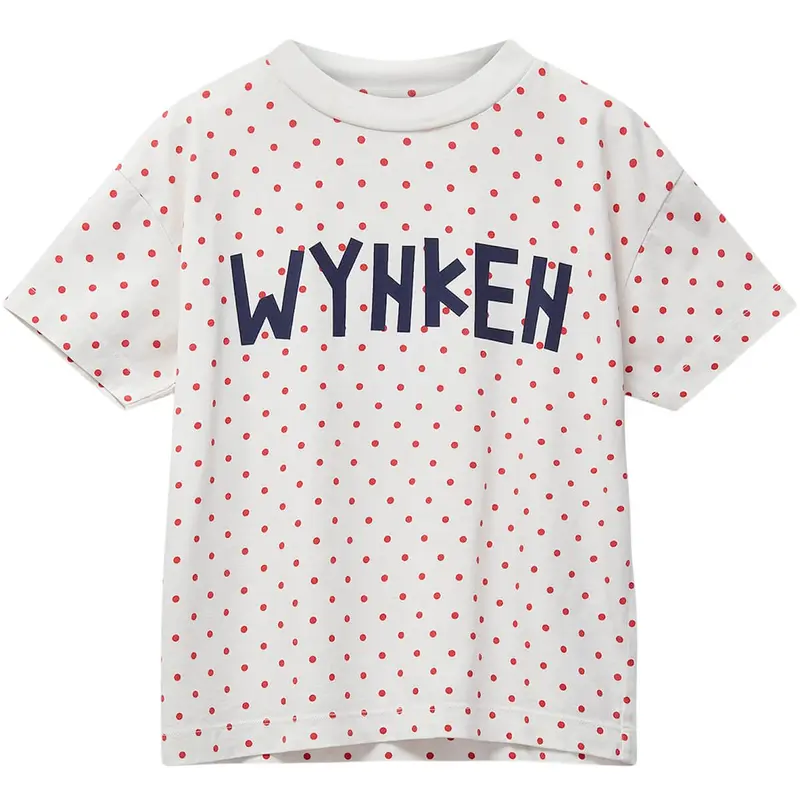 Ribbon Tee in Ecru by Wynken