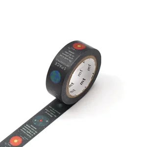 Space Infographic 15mm Ex Collection Washi Tape by MT Japan