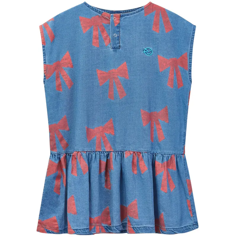 Vela Dress in Twill Denim by Wynken