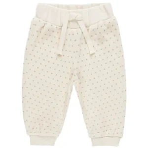Velour Relaxed Sweatpant in Polka Dot by Quincy Mae