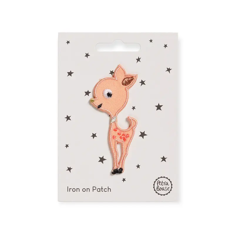 Baby Deer Iron On Patch by Petra Boase