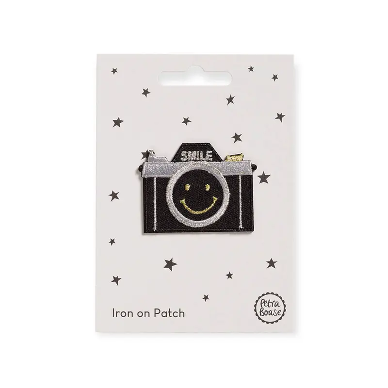 Camera Iron On Patch by Petra Boase