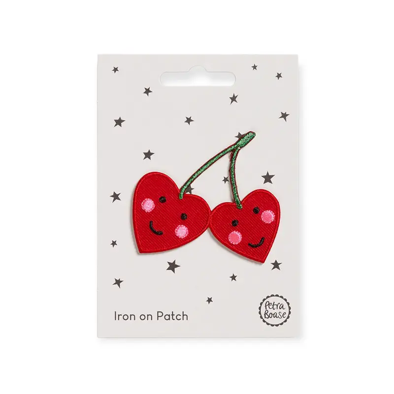 Cherries Iron On Patch by Petra Boase