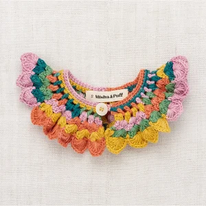 Crochet Joya Collar in Spring Mosaic by Misha & Puff