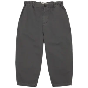 Curved Pant in Iron by Main Story