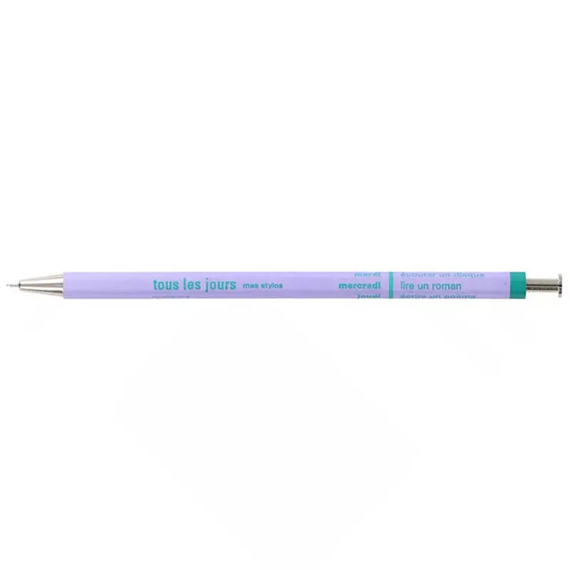 Days Ballpoint Pen in Light Purple by Marks Inc.