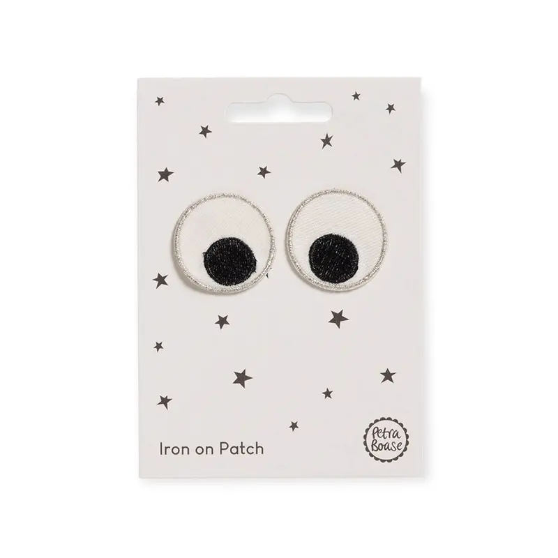 Eyes Iron On Patch by Petra Boase