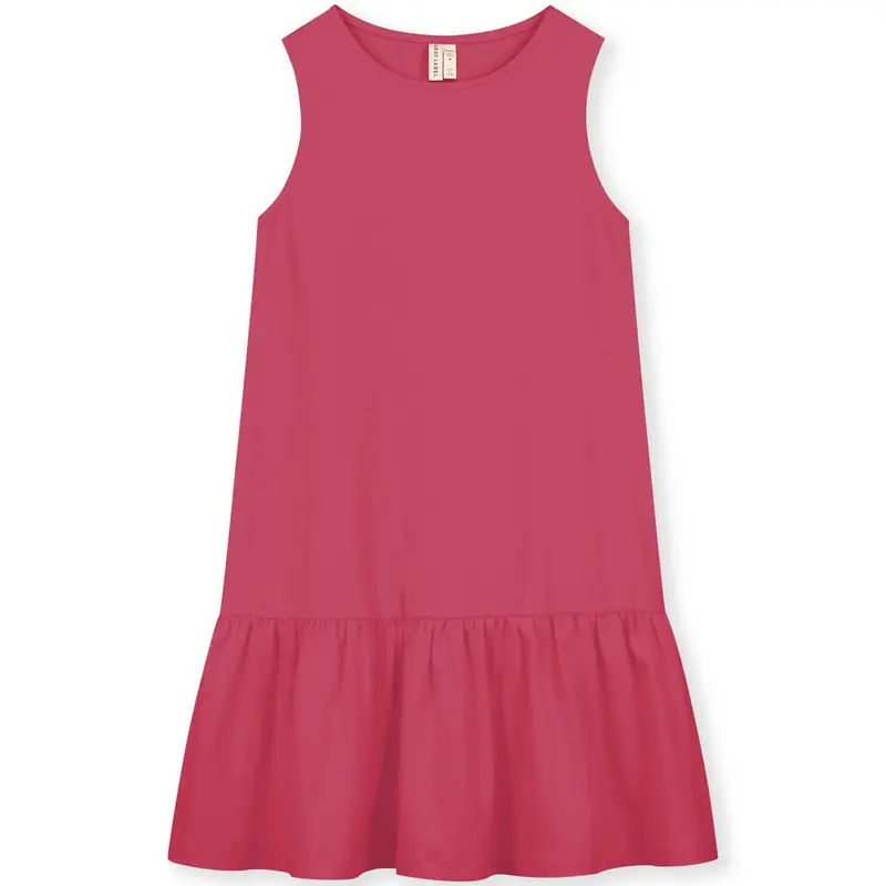 Frill Dress in Cherry by Gray Label - Last One In Stock - 11-12 Years