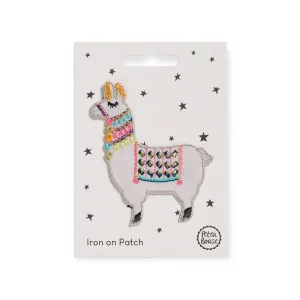 Llama Iron On Patch by Petra Boase
