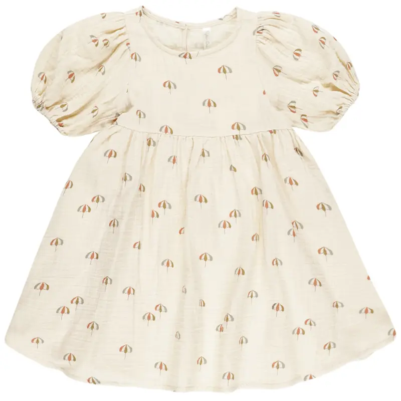 Marley Dress in Umbrellas by Rylee & Cru