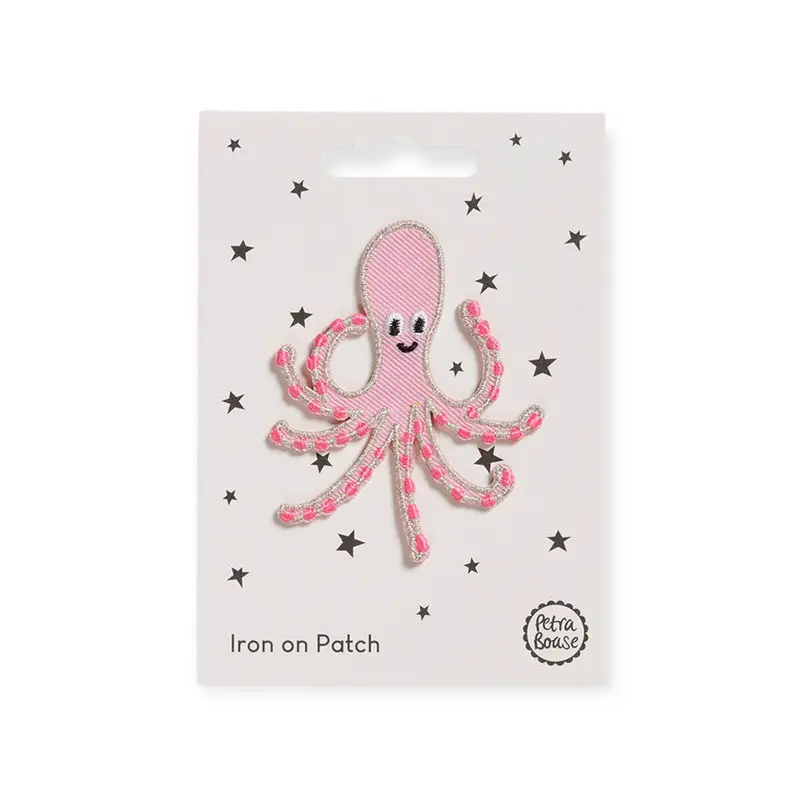 Octopus Iron On Patch by Petra Boase