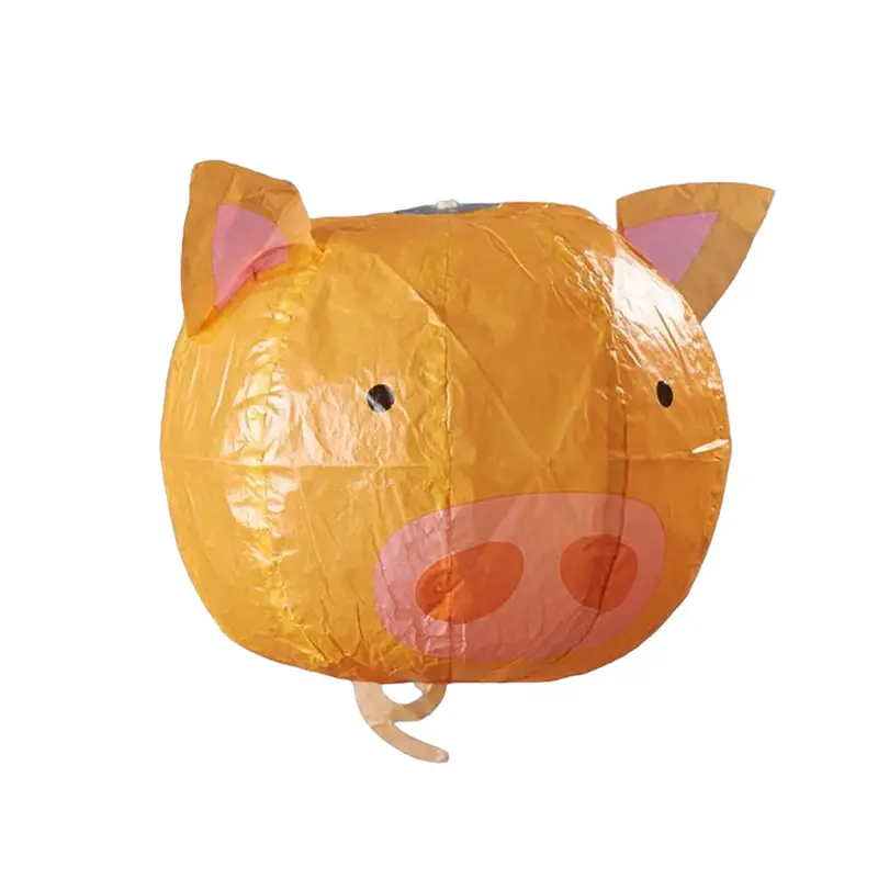 Pig Japanese Paper Balloon by Petra Boase