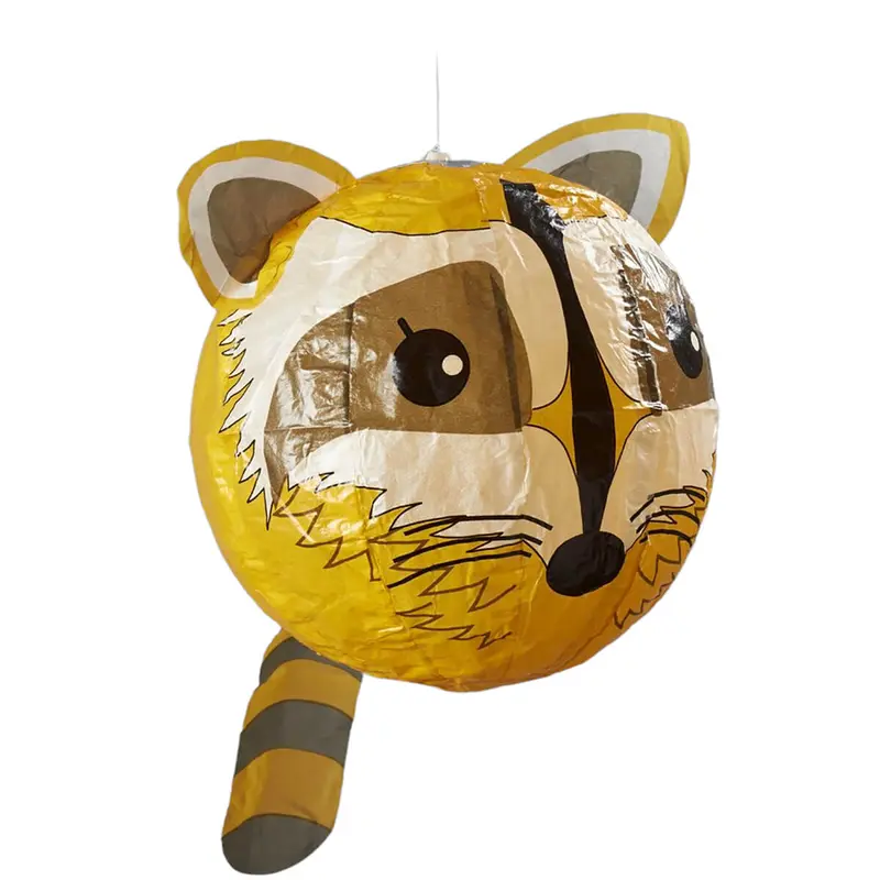 Raccoon Japanese Paper Balloon by Petra Boase