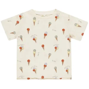 Raw Edge Tee in Gelato by Rylee & Cru - Last One In Stock - 8-9 Years