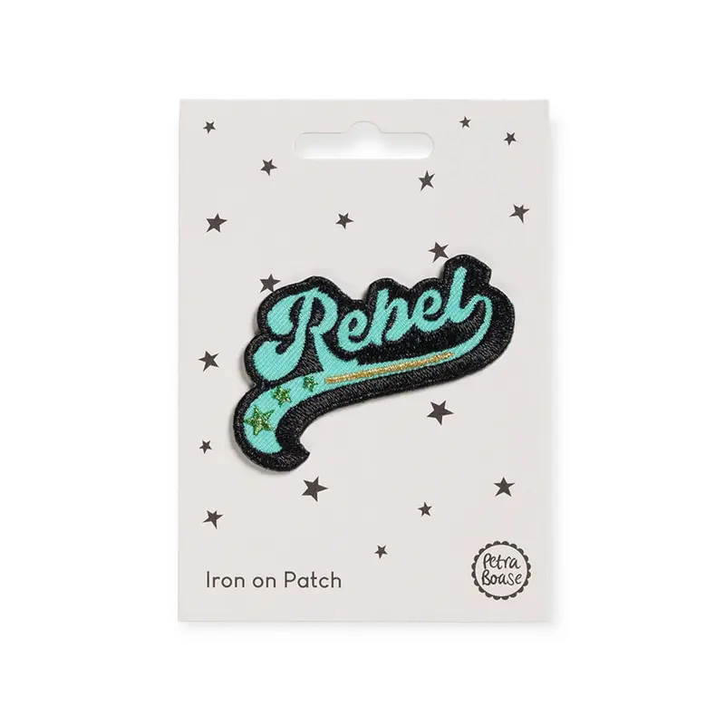 Rebel Iron On Patch by Petra Boase