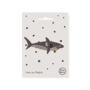 Shark Iron On Patch by Petra Boase