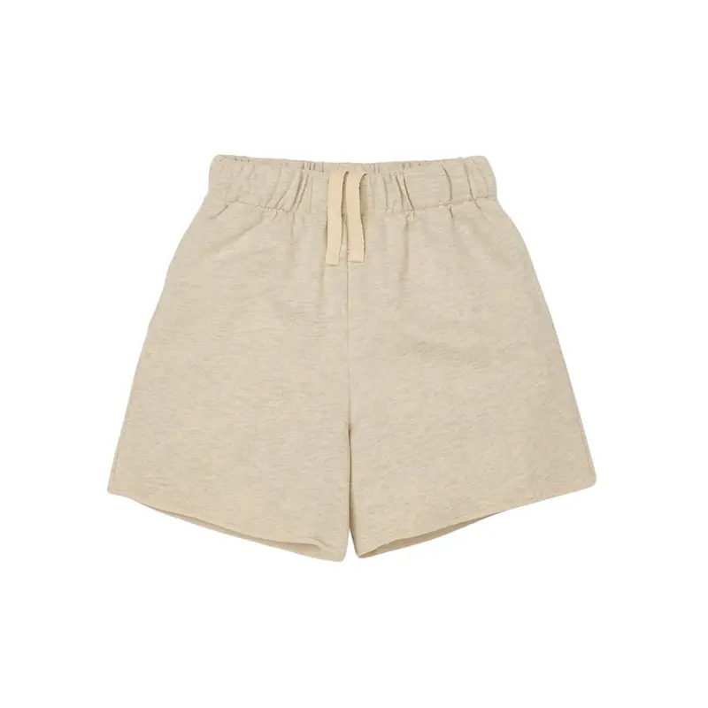 Skate Short in Ecru Melange by Main Story - Last Ones In Stock - 4-6 Years